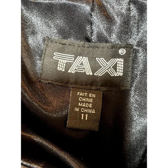 Taxi Black Leather‎  Womens Size 11 Pants - Picture 6 of 7
